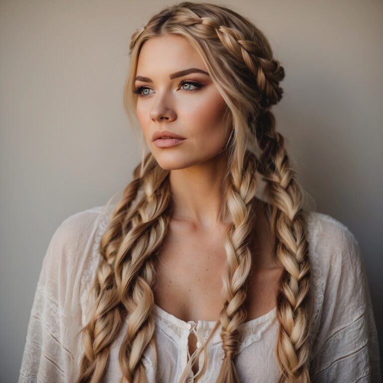 23 Easy-to-Copy Blonde Boho Braids for Effortless Style