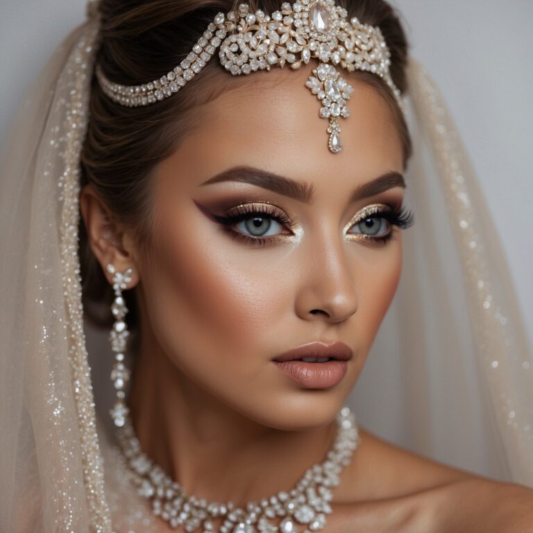 20 Glam Bride Makeup Ideas to Elevate Your Wedding Look