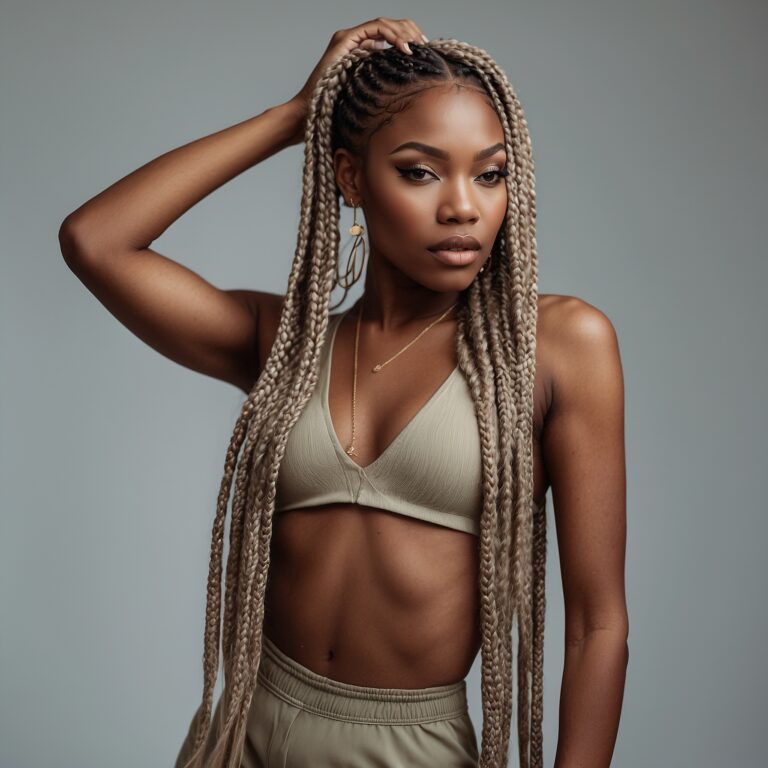 21 Must-Try Thigh-Length Knotless Braids for a Stunning Look Right Now!