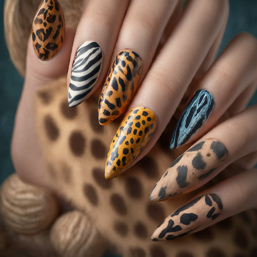 40 Stunning Animal Print Nail Ideas to Elevate Your Manicure Game!