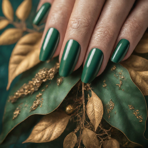 25 Stunning Green Fall Nails You Need to Try This Season